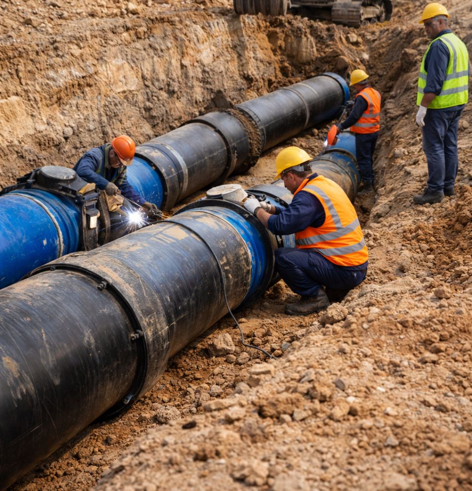 2️⃣ البنية التحتية والتمديدات