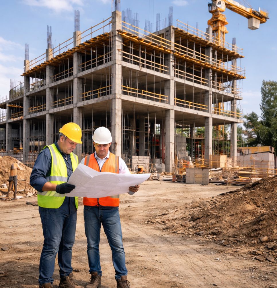 1️⃣ الإنشاءات والتعمير