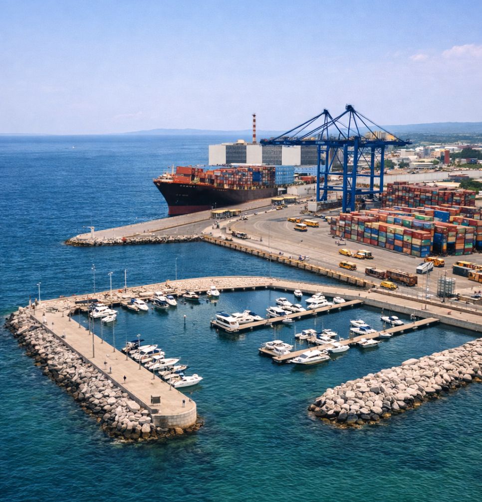 7️⃣ الأعمال البحرية والموانئ